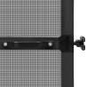 Hinged Insect Screen for Doors - Anthracite 100x215 cm