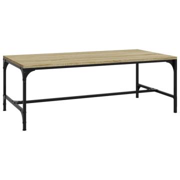 Stylish Coffee Table Sonoma Oak - 100x50x35 cm