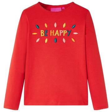 Kids' Long Sleeve T-Shirt Red 92 | Quality & Comfort