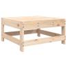 Garden Footstool Solid Wood Pine - Stylish Outdoor Comfort