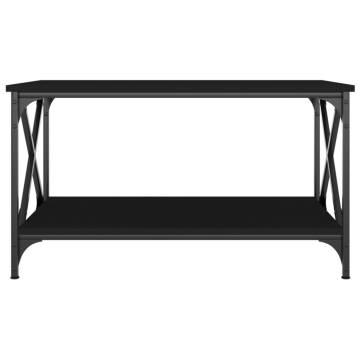 Elegant Black Coffee Table - 80x50x45 cm | HipoMarket