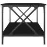 Elegant Black Coffee Table - 80x50x45 cm | HipoMarket