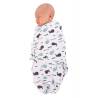 Bo Jungle Wrap Swaddling Blanket - Ocean Whales S | HipoMarket