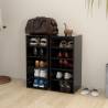 Shoe Cabinets 2 pcs Black - Stylish Storage Solution | HipoMarket