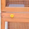 Outdoor Rabbit Hutch - Small Animal House Pet Cage 1 Door