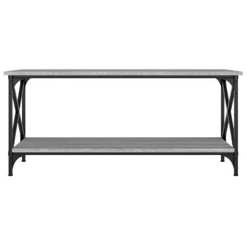 Elegant Grey Sonoma Coffee Table - 100x45x45 cm | HiPo Market