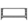 Elegant Grey Sonoma Coffee Table - 100x45x45 cm | HiPo Market