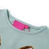 Kids' Long Sleeve T-Shirt - Medium Mint | Hipomarket UK