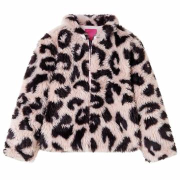 Kids' Faux Fur Coat Light Pink | Stylish Outerwear for Ages 1.5-10