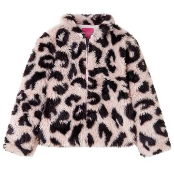 Kids' Faux Fur Coat - Light Pink 116 | Hipomarket