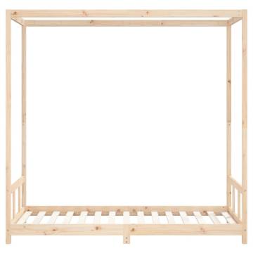 Kids Bed Frame 90x190 cm | Solid Wood Pine - HipoMarket