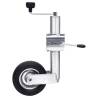 Jockey Wheel 60mm with 2 Support Tubes & 3 Split Clamps