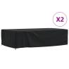 Garden Furniture Covers 2 pcs 315x180x74 cm 420D Oxford Fabric Size 315 x 180 x 74 cm Quantity in Package 1 