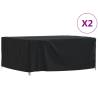 Garden Furniture Covers 2 pcs 200x165x80 cm 420D Oxford Fabric Size 200 x 165 x 80 cm Quantity in Package 1 