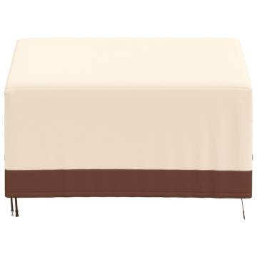 Waterproof 2-Seater Bench Covers - Durable 600D Oxford Fabric