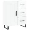 Highboard High Gloss White - Stylish Storage Solution