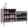 Shoe Cabinet Grey Sonoma - Stylish & Functional Storage