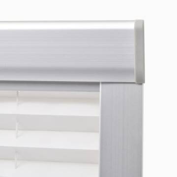 Pleated Blind White MK04 | Modern Window Treatment