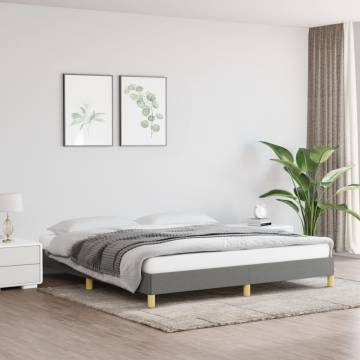 Dark Grey Super King Bed Frame 180x200 cm | Hipo Market