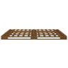 Pallet Bed Honey Brown 150x200 cm King Size Solid Wood