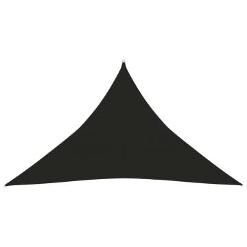 Sunshade Sail 5x5x6m Black - Durable UV Protection | Hipomarket