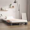 Pallet Bed Grey 100x200 cm Solid Wood Pine Colour grey Size 100 x 200 cm 