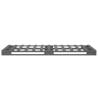 Pallet Bed Grey 100x200 cm - Solid Wood Pine | HipoMarket