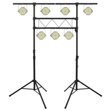 Light Stand Black 238x115x(180-300) cm - Steel | HipoMarket