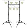 Light Stand Black 238x115x(180-300) cm - Steel | HipoMarket