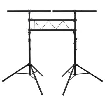 Light Stand Black 238x115x(180-300) cm - Steel | HipoMarket