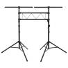 Light Stand Black 238x115x(180-300) cm - Steel | HipoMarket