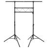 Light Stand Black 238x115x(180-300) cm - Steel | HipoMarket