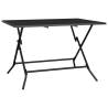 Folding Garden Table Anthracite 110x80 cm - Stylish & Durable