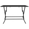 Folding Garden Table Anthracite 110x80 cm - Stylish & Durable