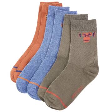 Kids' Socks 5 Pairs EU 23-26 - Affordable & Durable