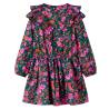 Kids' Dress with Long Sleeves Bright Pink 128 Size 128 (7-8y) 