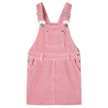 Kids' Corduroy Overall Dress - Light Pink - Age 1.5-2