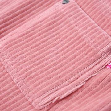 Kids' Corduroy Overall Dress - Light Pink - Age 1.5-2