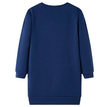 Kids' Sweatshirt Dress Navy 104 - Stylish & Comfortable Wear