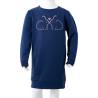 Kids' Sweatshirt Dress Navy 104 - Stylish & Comfortable Wear