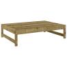 Garden Footstool 120x80 cm | Impregnated Wood Pine - HipoMarket