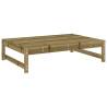 Garden Footstool 120x80 cm | Impregnated Wood Pine - HipoMarket