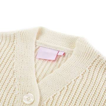 Kids' Cardigan Knitted Snow White - Stylish & Comfortable