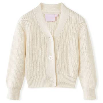 Kids' Knitted Cardigan Snow White - Size 116 | Hipomarket