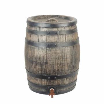 Nature Rainbutt with Wood Look 50L - Stylish Water Collection