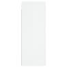 Wall Mounted Cabinets - High Gloss White 2 pcs | Hipomarket