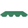 Replacement Canopy for Garden Swing - Green 150/130x105/70 cm