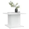 Elegant White Coffee Table - 55.5x55.5x40 cm | HipoMarket