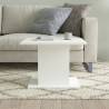 Elegant White Coffee Table - 55.5x55.5x40 cm | HipoMarket