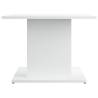 Elegant White Coffee Table - 55.5x55.5x40 cm | HipoMarket